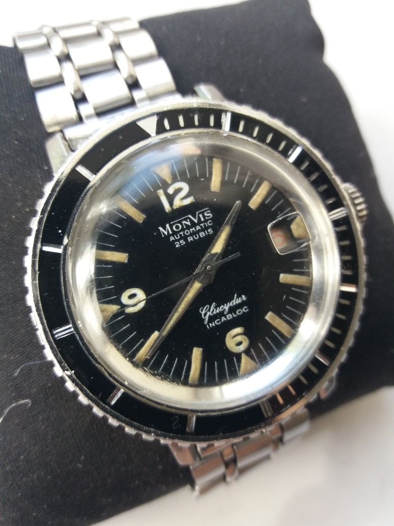 Monvis automatic diver vintage