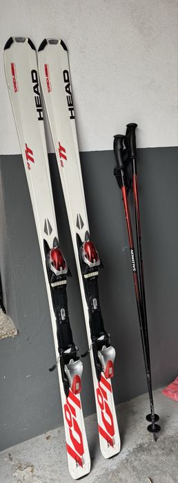Skis Head e Bastões Salomon