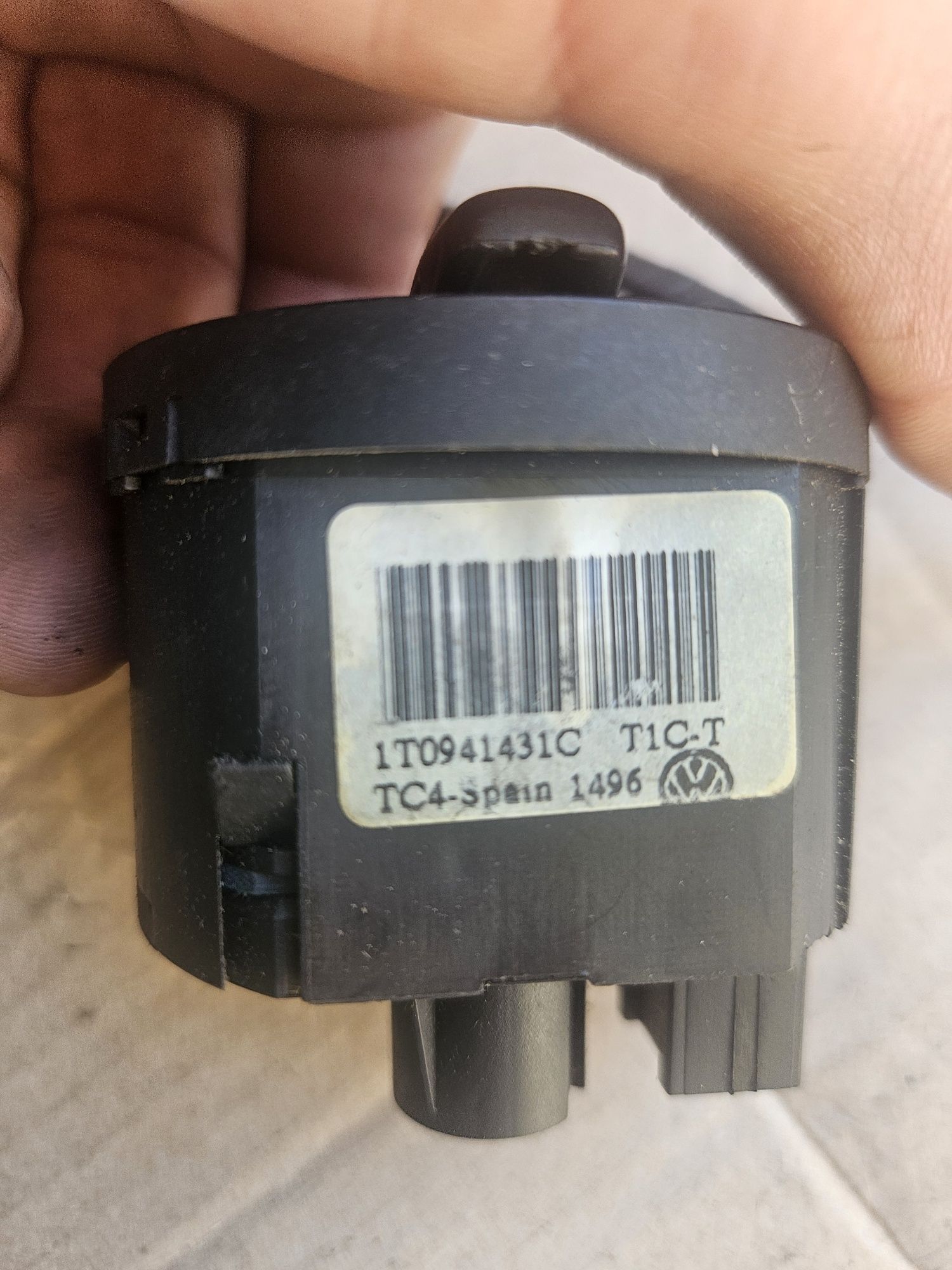 Решітка бампера, протитуманки VW Touran, 1T0853665A, 1T0853666A