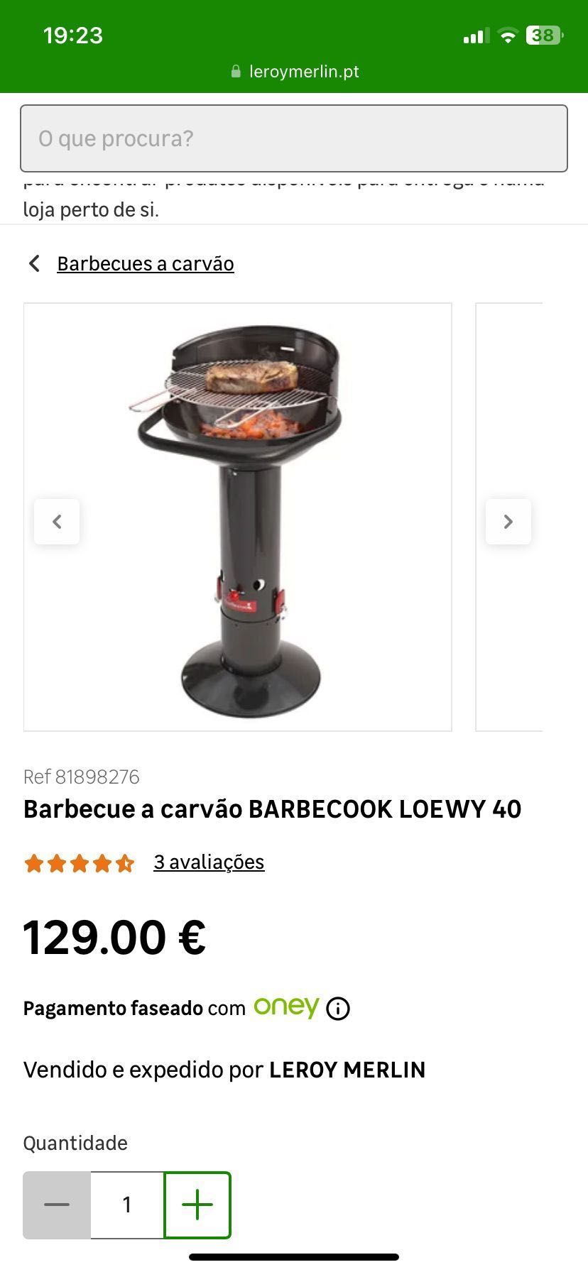 Barbecue a carvão