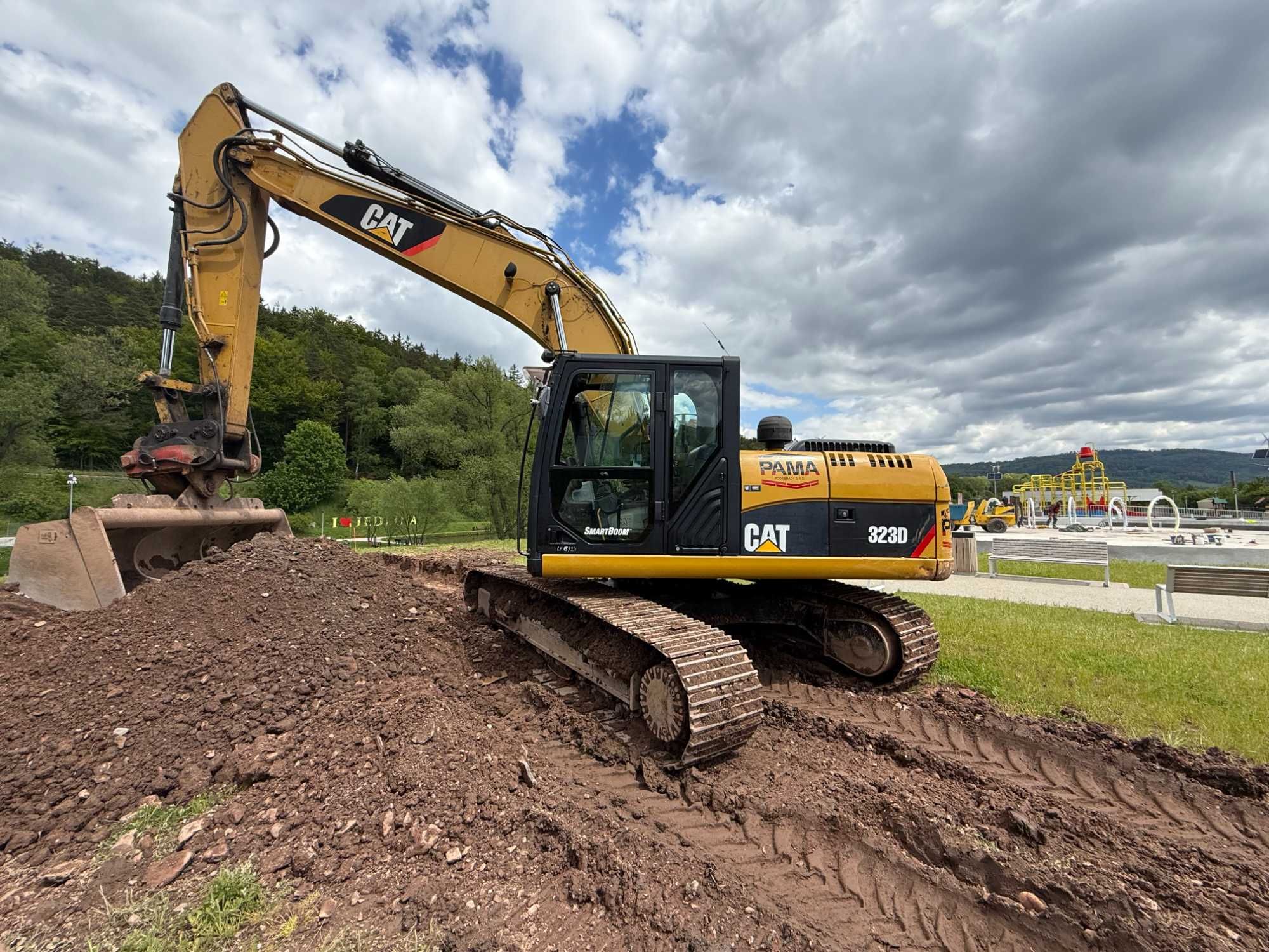 Koparka gąsienicowa Cat 323DL 2011 rok 6010mth