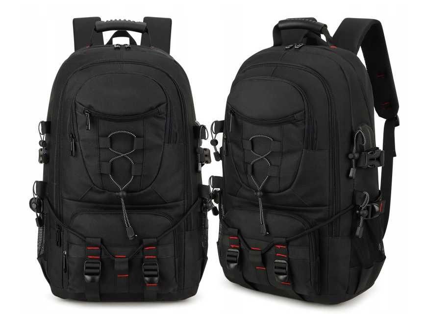 Nowy Plecak Turystyczny, Trekkingowy, w Góry, na laptop, 60L, Mocny
