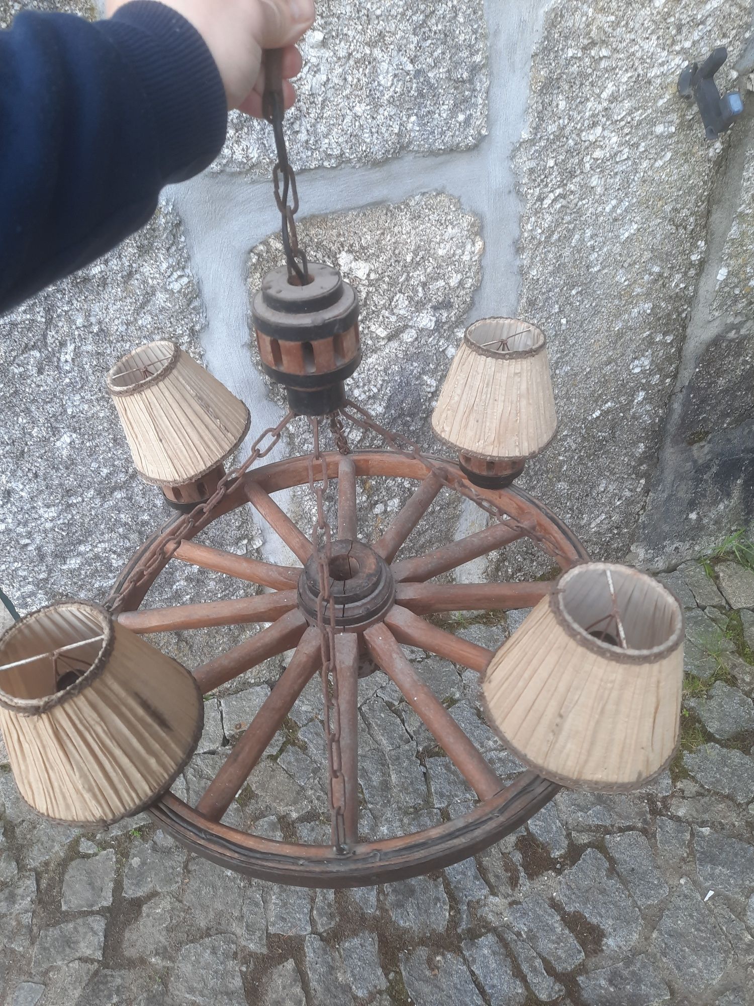 Candeeiros vintage. Antigos