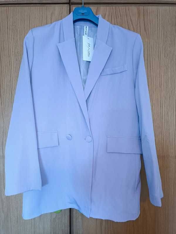 Fato lavanda/lilás, M/L - NOVO