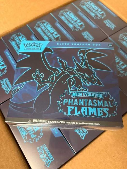 Pokémon TCG Phantasmal Flames Elite trainer Box Ingles
