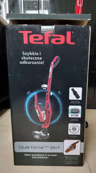 Odkurzacz pionowy Tefal dual force 2w1 ty6753