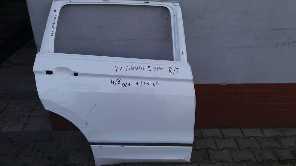 Drzwi VW Tiguan ll 5NA R/T + listwa