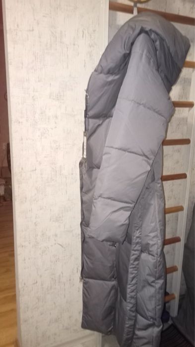 Пальто пуховик зимнее