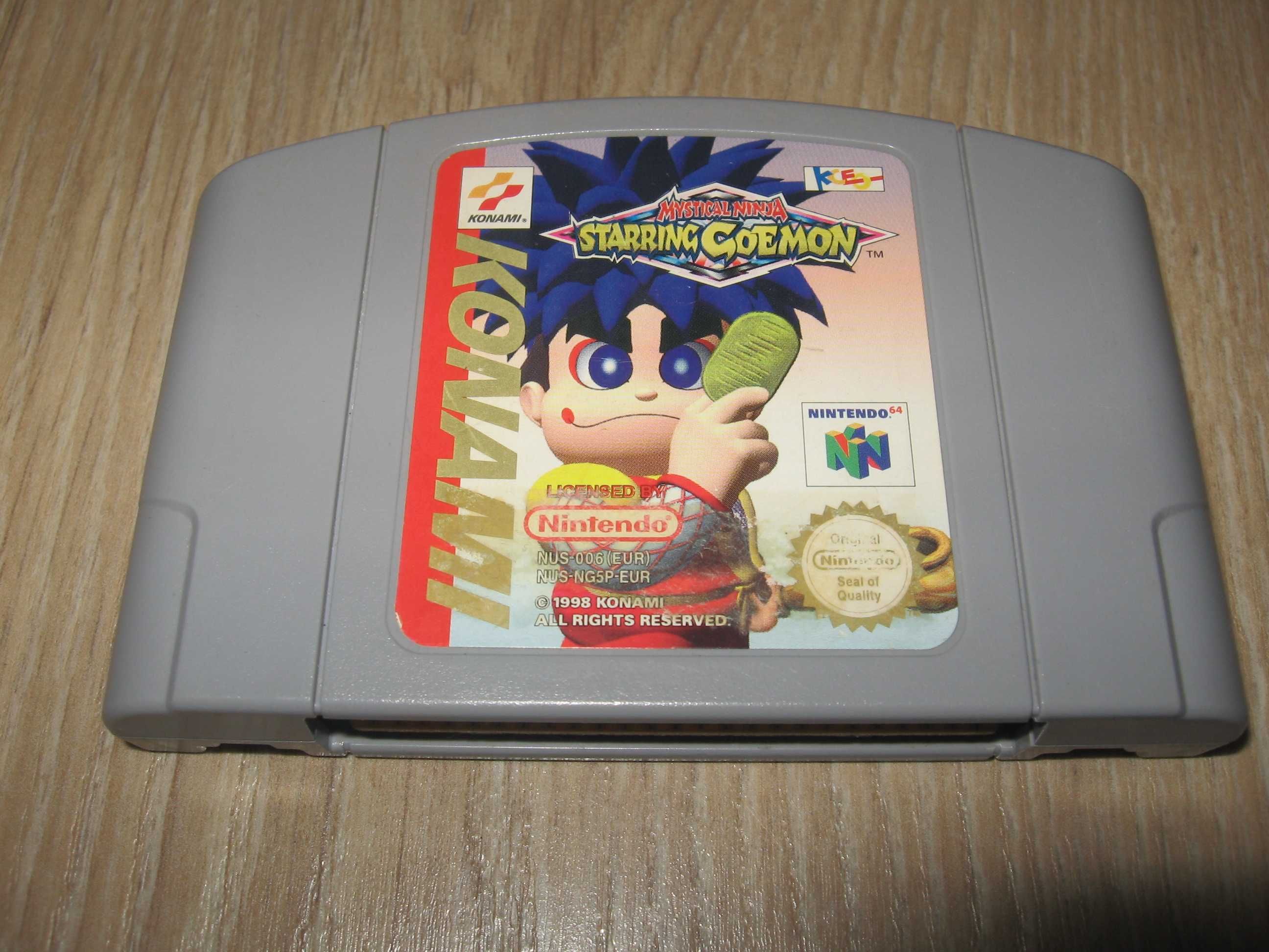 Mystical Ninja Starring Goemon - PAL - nintendo 64 - polecam!