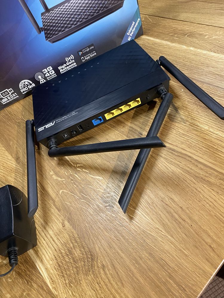 Router ASUS RT-AC1200G+ dual band gigabit lan