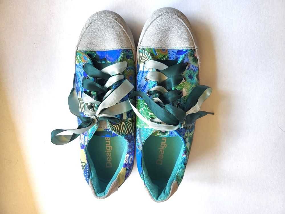 DESIGUAL buty sportowe śliczne tenisówki sneakersy rozmiar 36