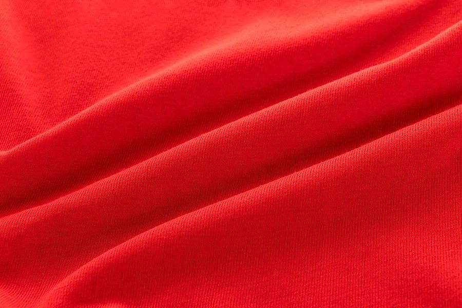 Prześcieradło 160x200 na materac bawełniane JERSEY z gumką Gaja CZERWO