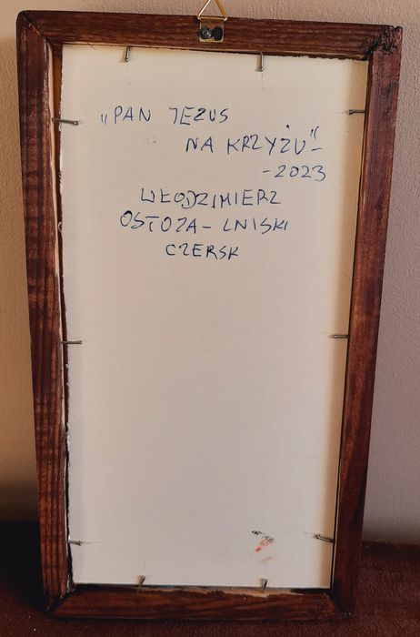 Obraz ludowy na szkle