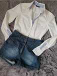 Krótkie spodenki jeans XS