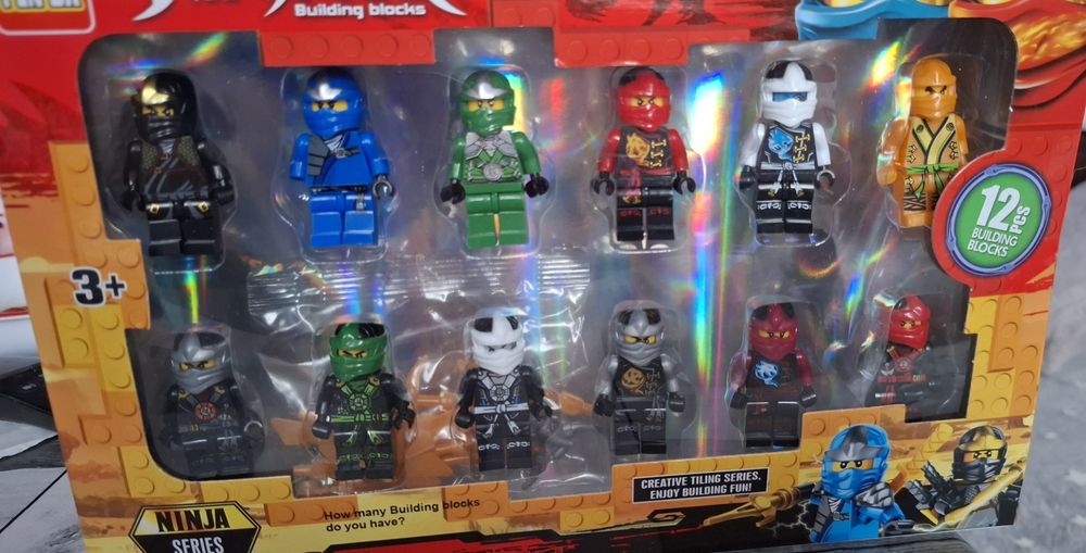 Figurki Ninjago 12 sztuk, figurki do klocków lego