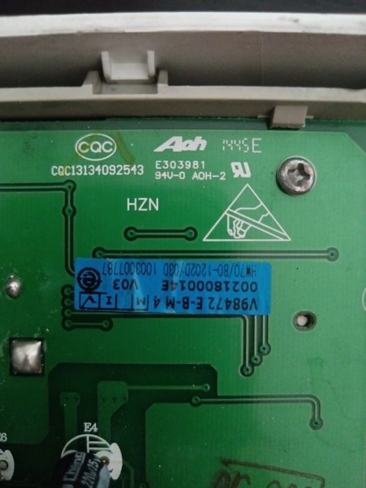 Painel Máquina de lavar roupa TEKA TK1280