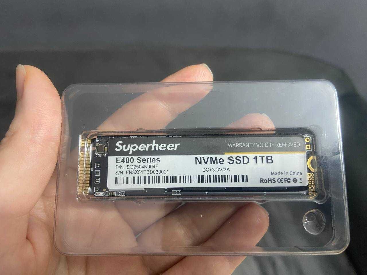 SSD 1 ТБ NVMe M.2 (3600 МБ/с)