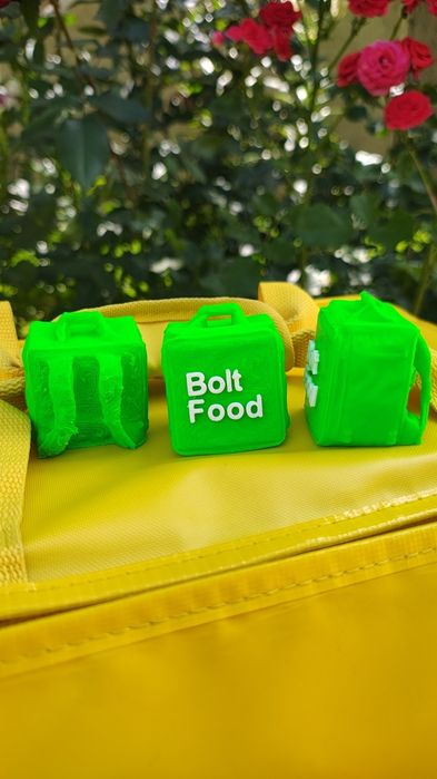 Сумка Bolt Food брелок