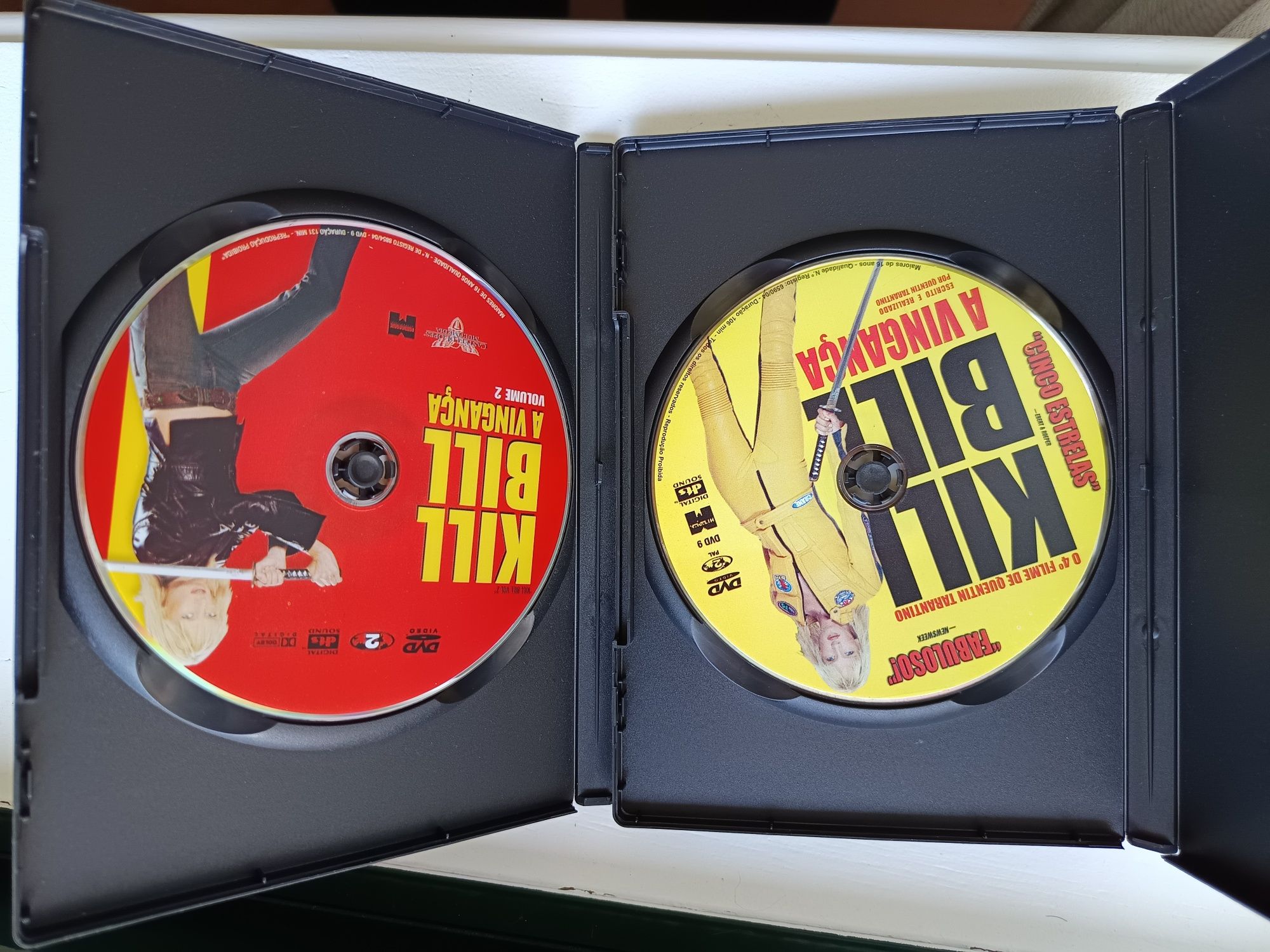 DVD Conjunto Kill bill