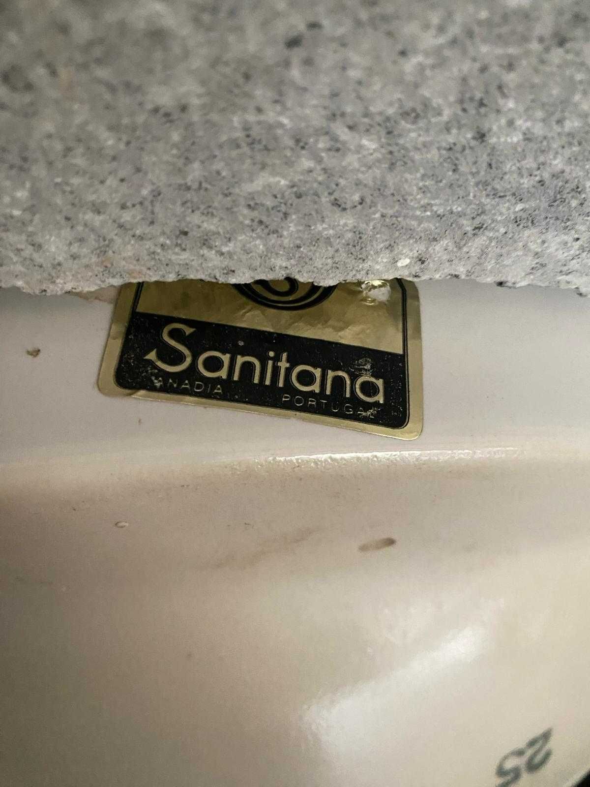 Lavatório WC com pedra de granito (sanitana)