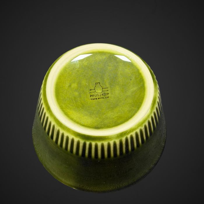 Miseczka cukiernica Porcelit Pruszków Emka Zielona B5/112416