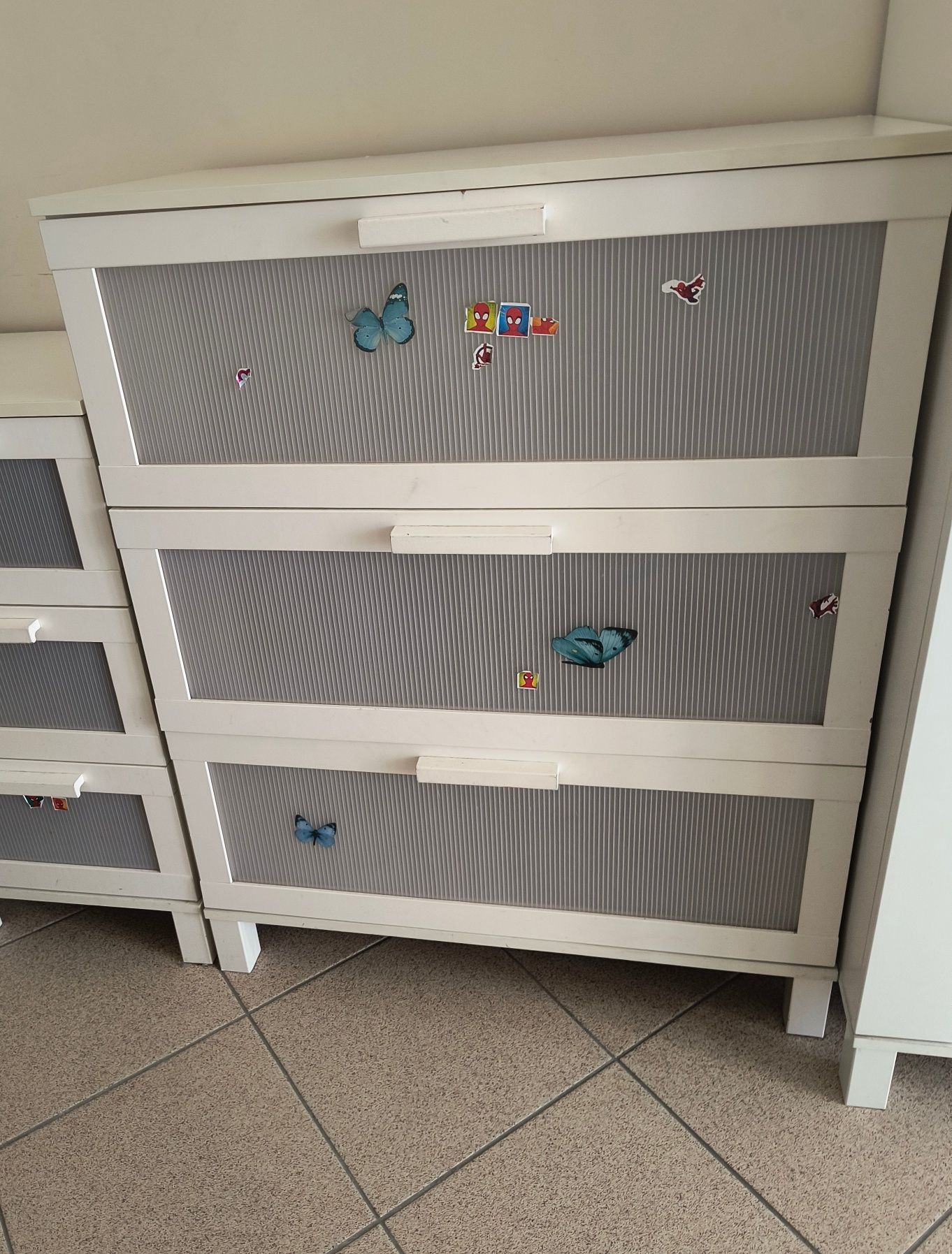 Komoda Aneboda Ikea biała 70x40x100 cm
