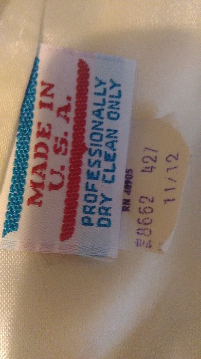 Futro białe, sztuczne