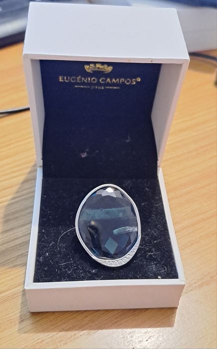 Anel de prata de Lei de Eugénio Campos