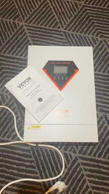 VEVOR Hybrid Solar Inverter, 48V, 6000W