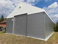 Hala namiotowa 15x10x4,2m, Hala magazynowa, Hala pod serwis dla TIR