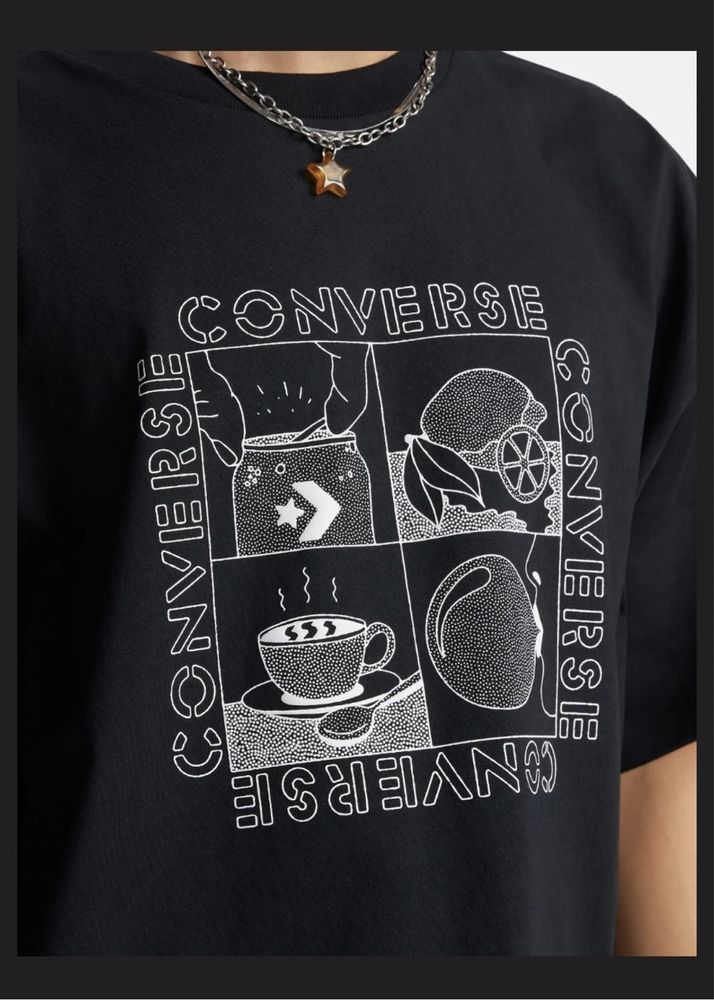 чоловіча Футболка Converse Oversize M