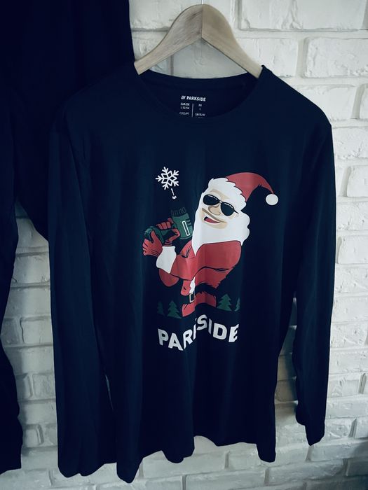 Nowa piękna świąteczna piżama męska Parkside rozmiar L
