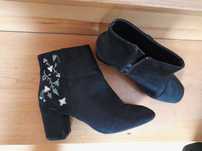 buty botki roz. 7- 40/41; wkładka 26,5cm