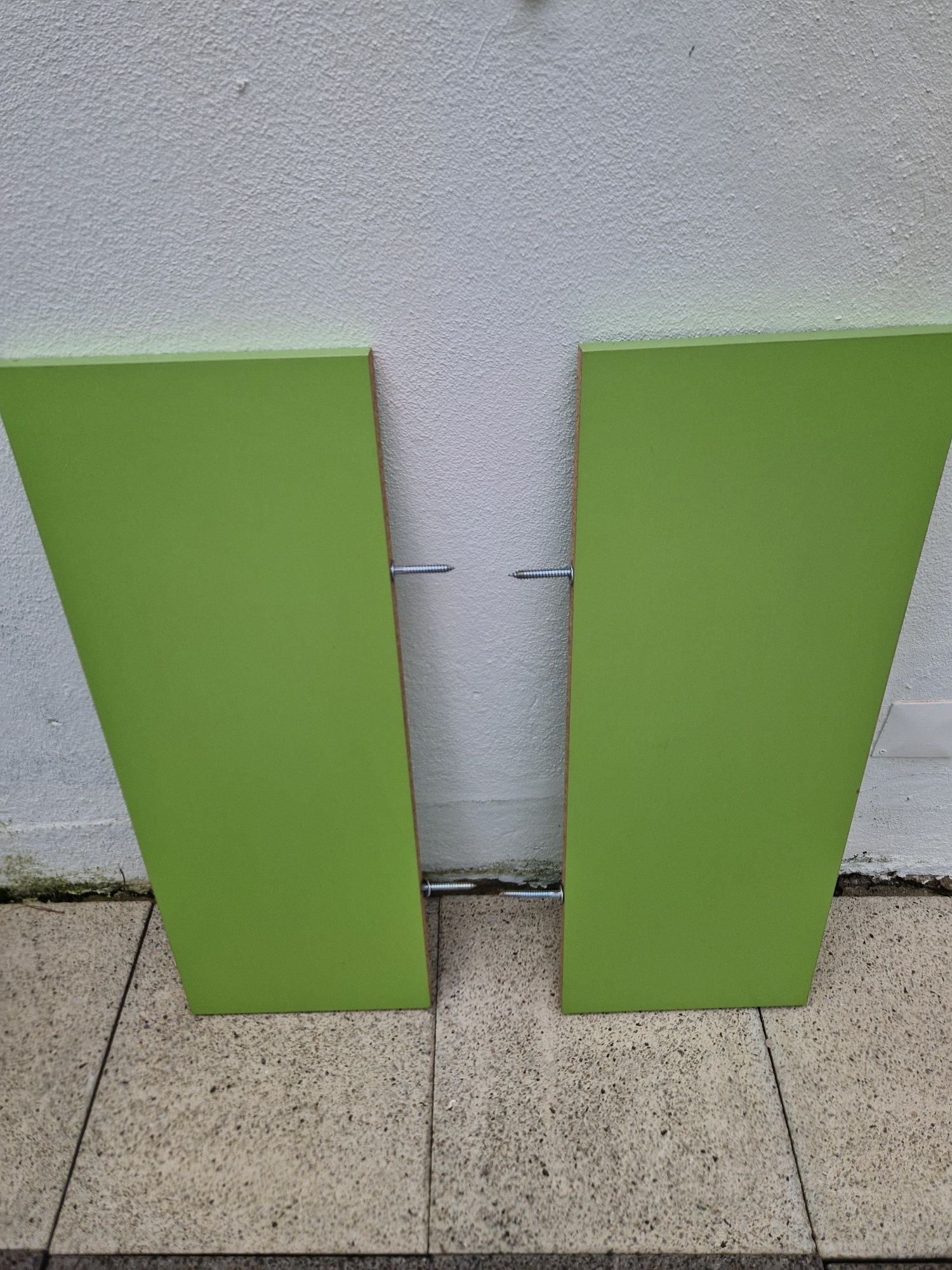 Prateleiras verdes (2 unidades)