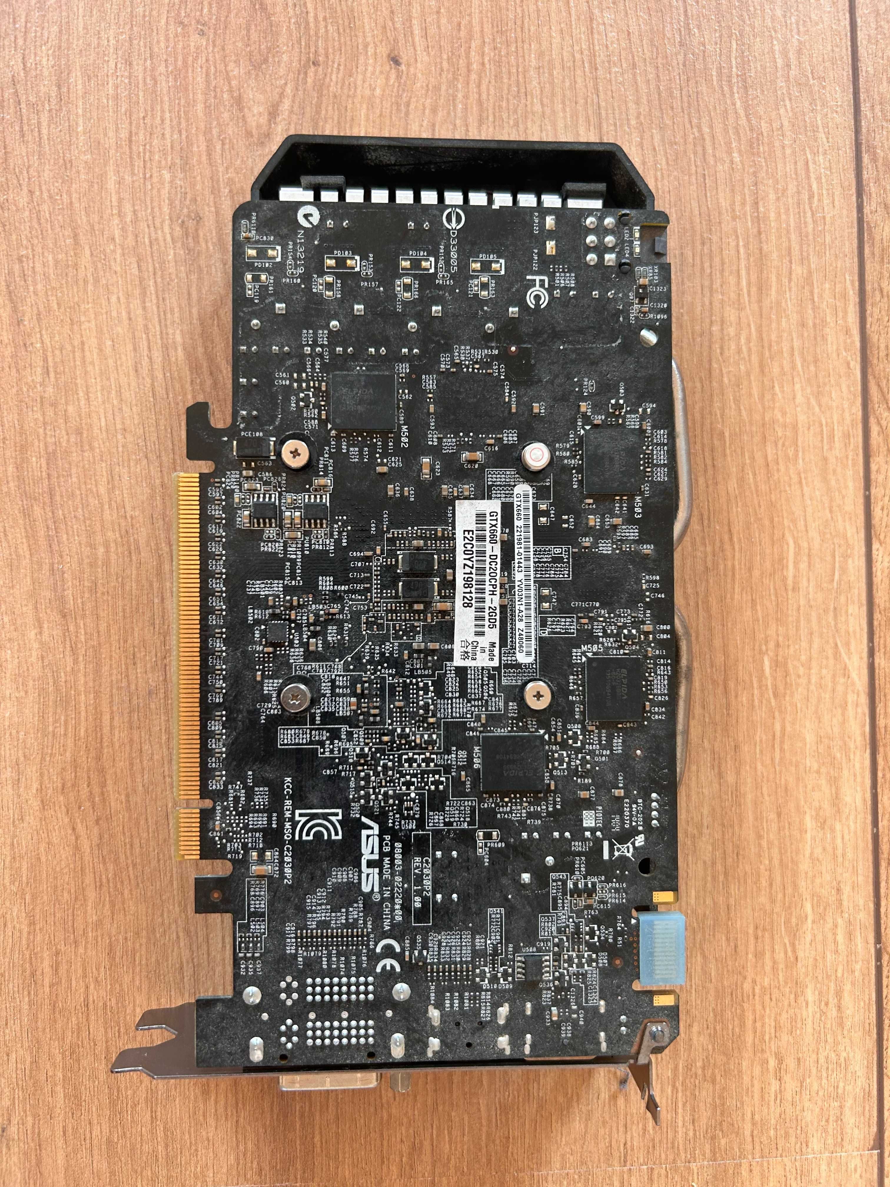 asus geforce GTX 660 2 GB 192BIT