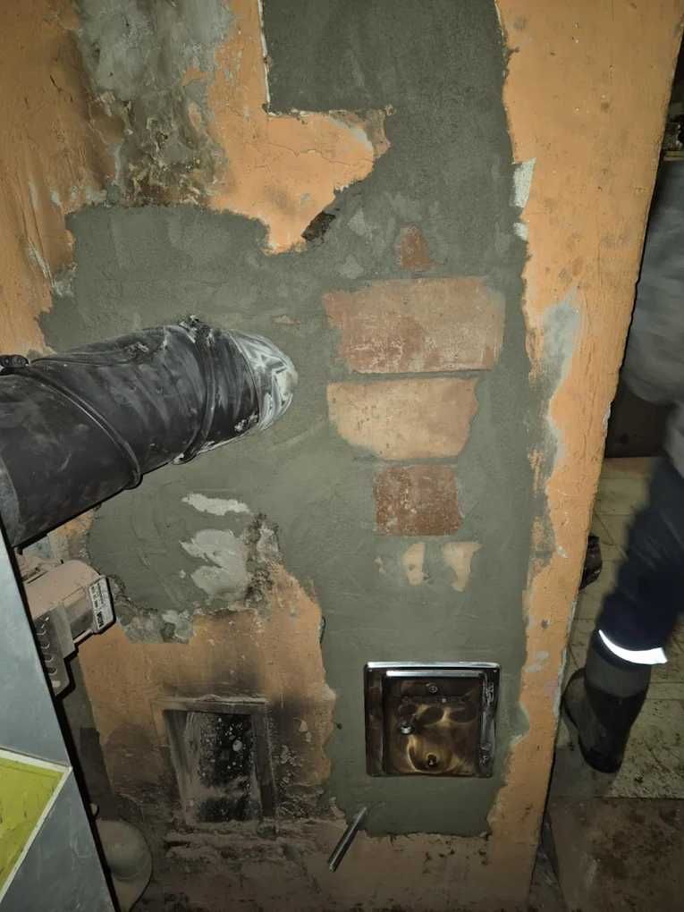 Frezowanie i rozwiercanie kominów oraz montaż wkładów SCHIEDEL