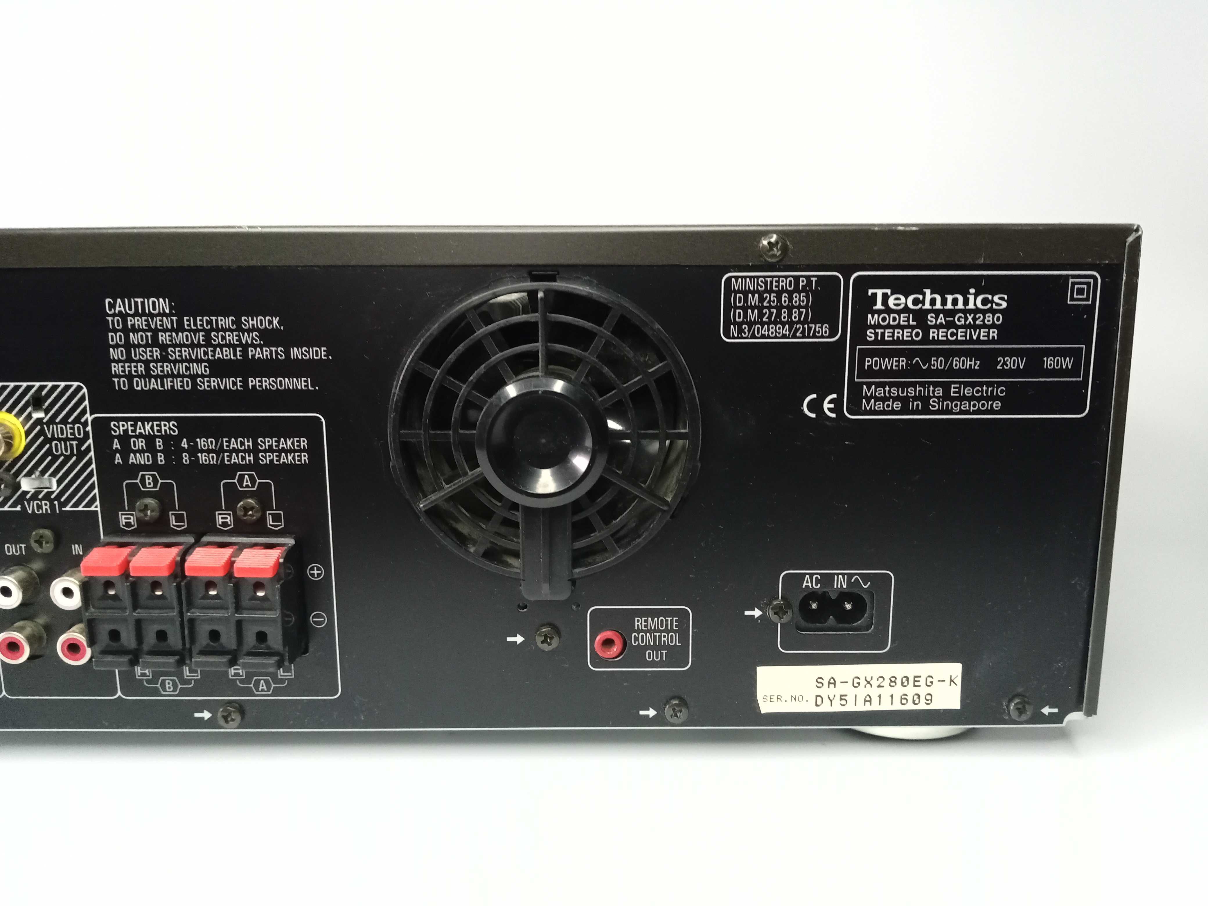 Amplituner Technics SA-GX280 stereo