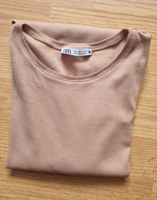 Body z prążkowanej dzianiny