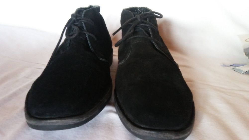 Next trzewiki roz.42, dł.wkł.27 cm- skóra- stan bdb