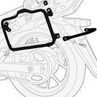 PL3116 V-Strom 250 (17>19) SUZUKI , STELAŻ kufrów/toreb bocznych