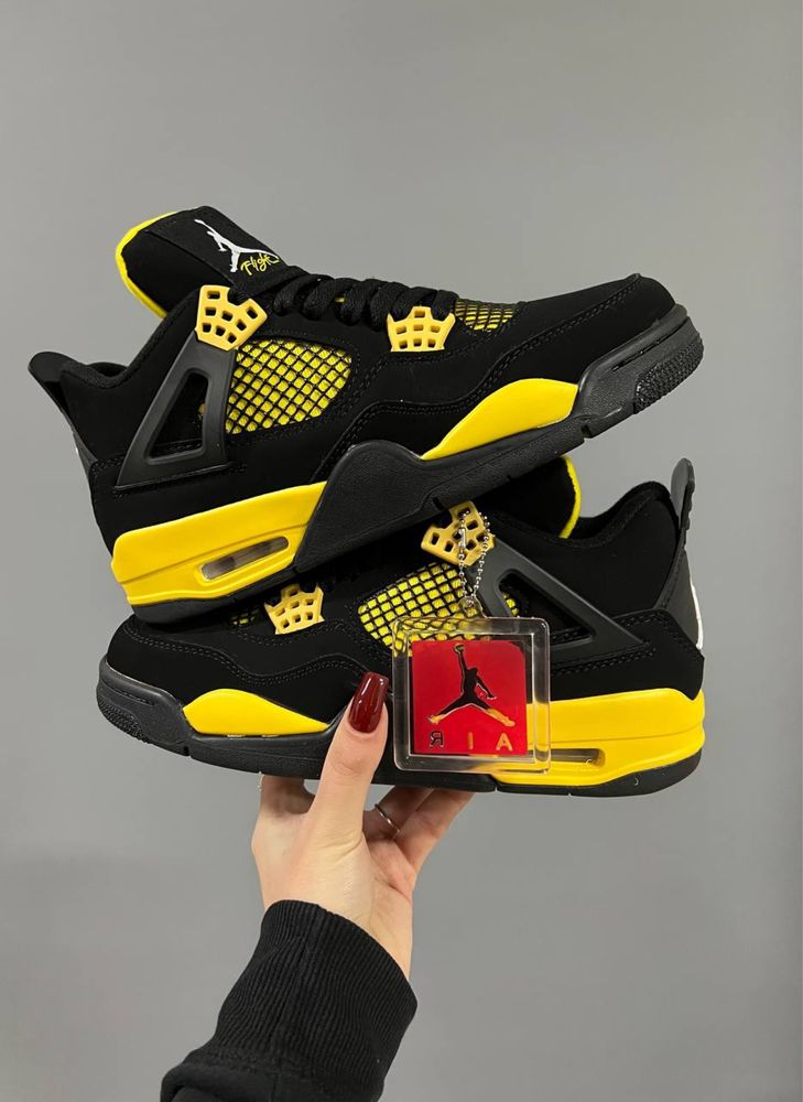 Nike Air Jordan 4 Retro ‘Thunder’ ,найк,джордан,еір джордан.