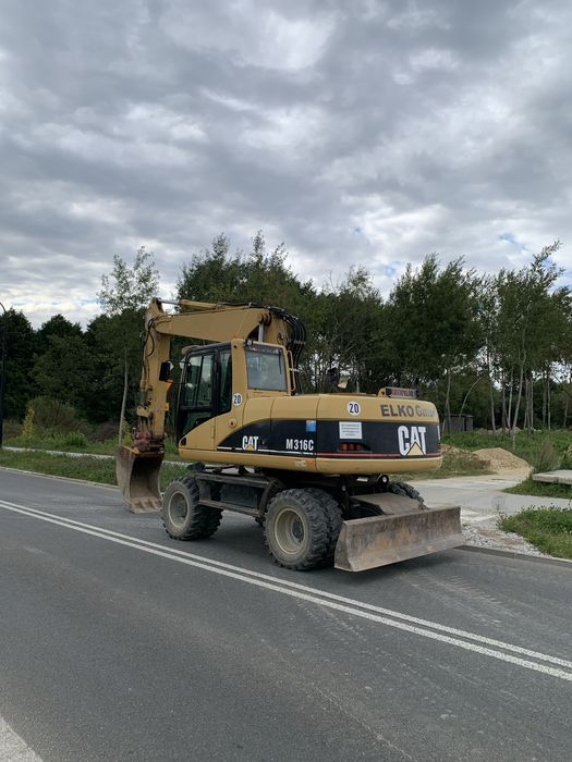 Caterpillar CAT M 316C z Niemiec 9700mth 313 315