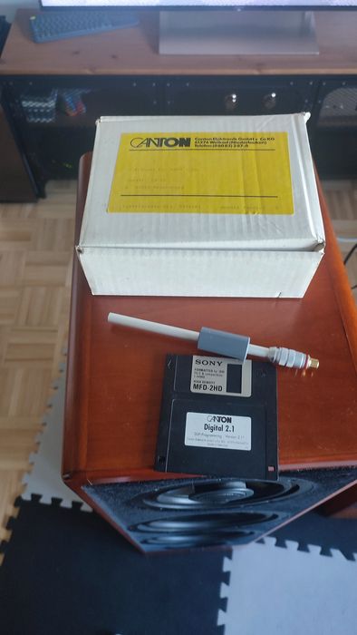 Canton digital 2.1 hi end referencyjne + mikrofon dsp i 2 kontrolery.