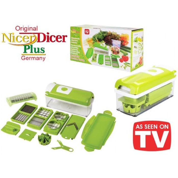 Овощерезка 12 в 1 Nicer Dicer Plus терка / измельчитель найсер дайсер