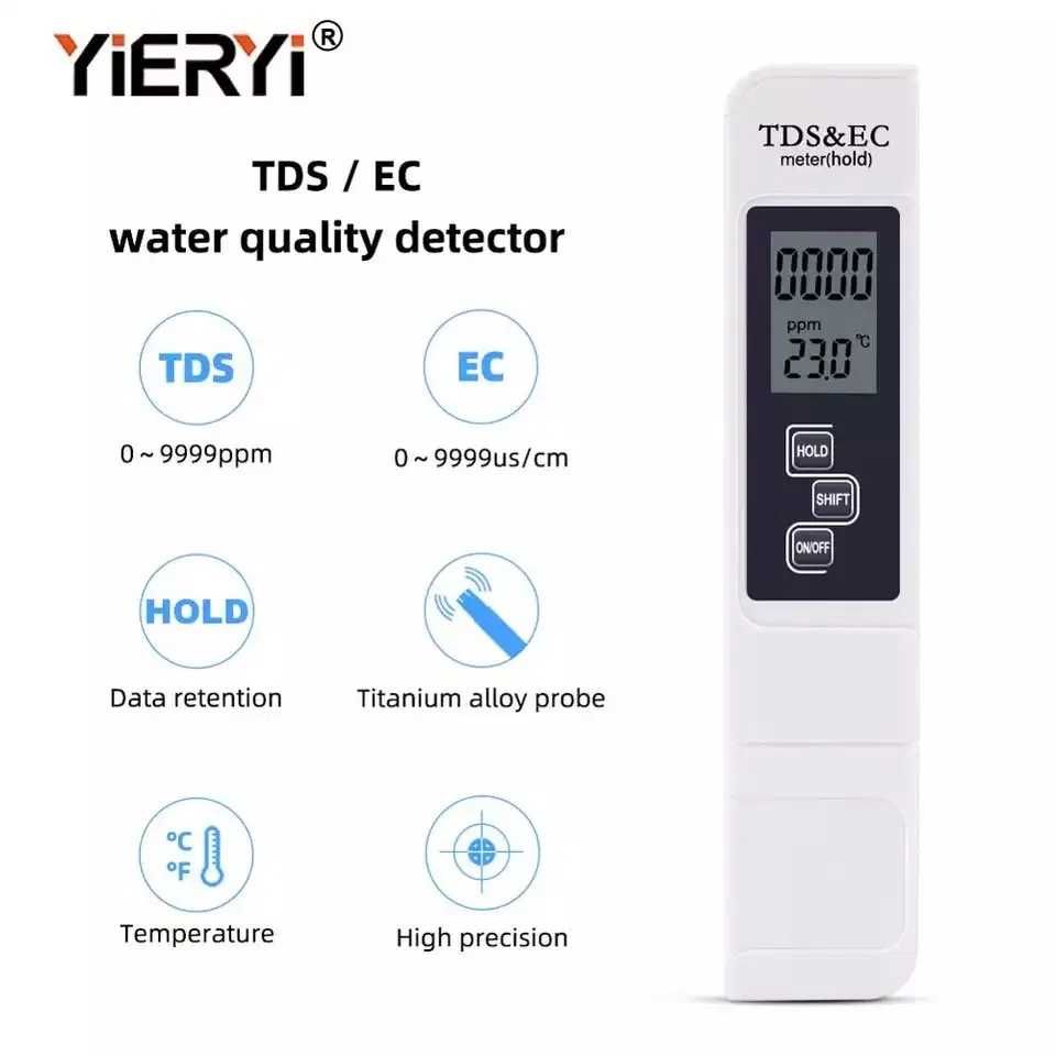 Тестер, аналізатор якості води TDS&EC