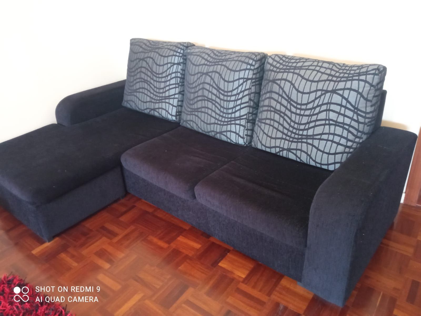 Sofá chaise longue reversível
