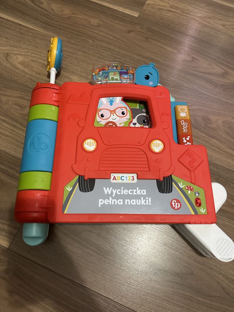 Edukacyjna Gigaksiążka Fisher Price wiek 6msc