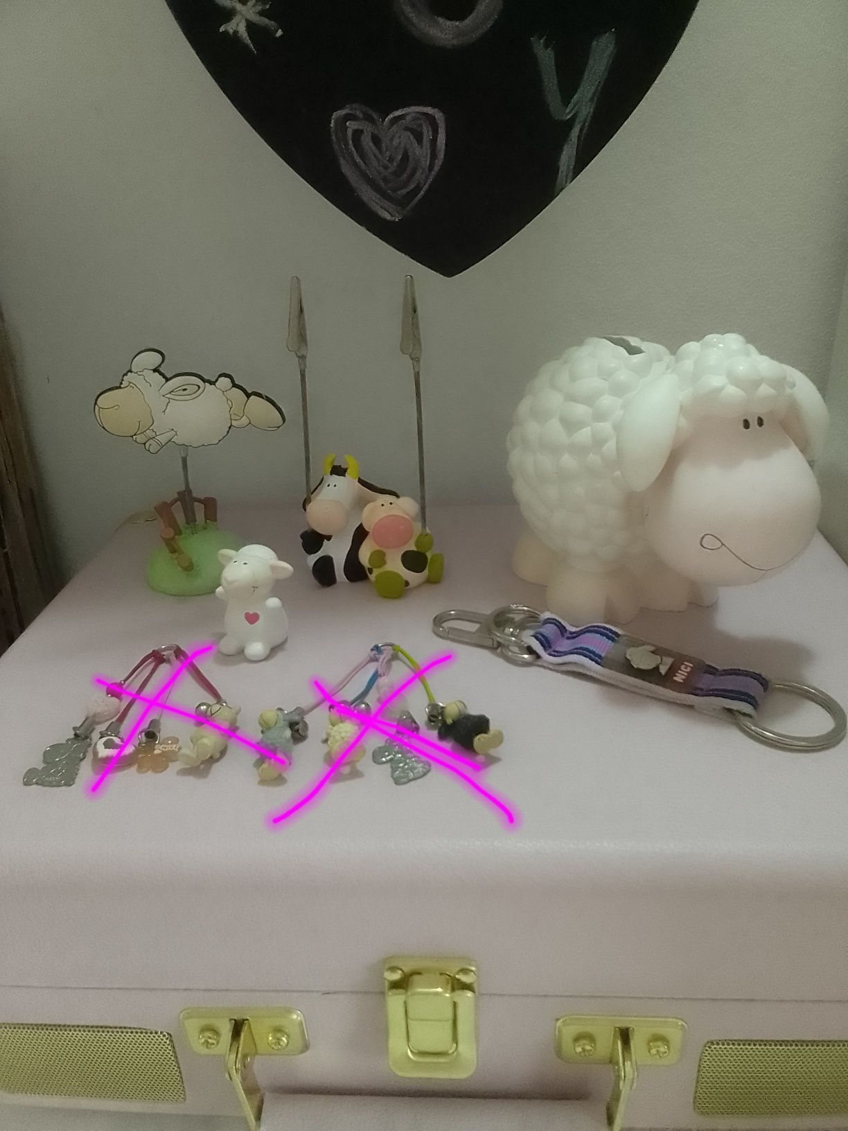 Coleção objetos Nici início anos 2000