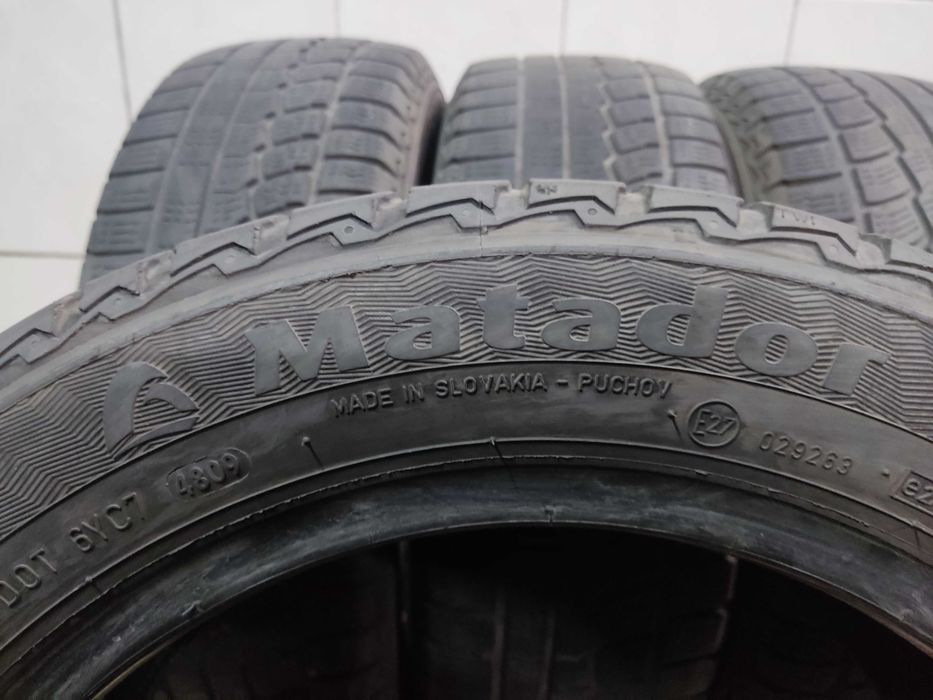 Matador 185/60R15 84T 4x4mm cena za 4szt MONTAŻ ZIMOWE
