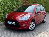 Bordowy Citroen C3  2010r. 1.4 benzyna 75KM, 169tys km, Idealny od 1WŁ